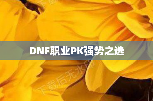 DNF职业PK强势之选图片