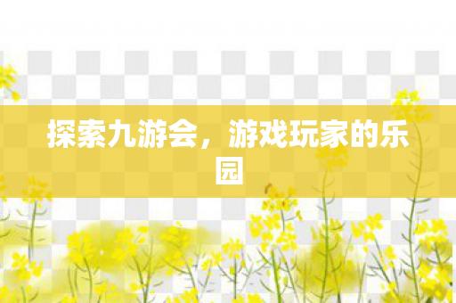 游戏玩家的乐园图片