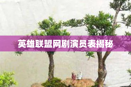 英雄联盟网剧演员表揭秘图片