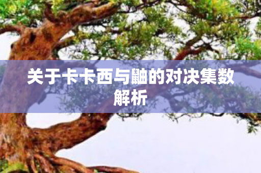 关于卡卡西与鼬的对决集数解析图片