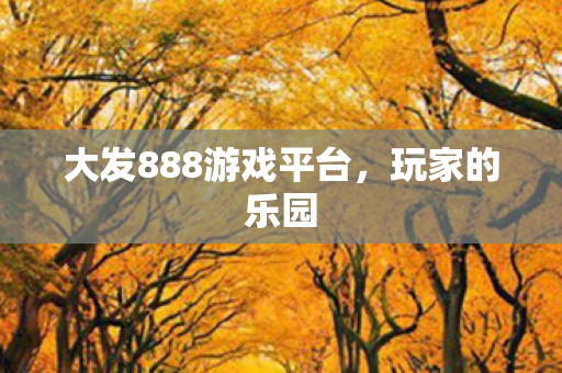 大发888游戏平台图片