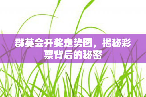 揭秘彩票背后的秘密图片