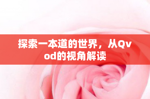 从Qvod的视角解读图片