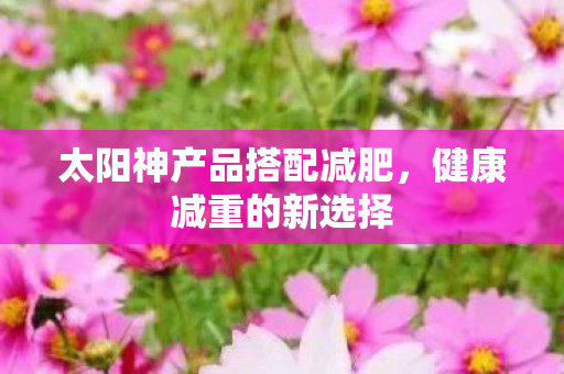 太阳神产品搭配减肥图片