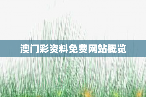 澳门彩资料免费网站概览图片