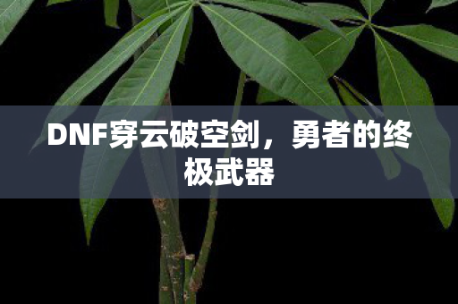DNF穿云破空剑图片
