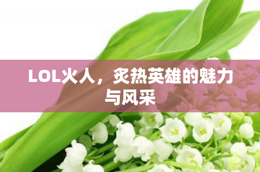 炙热英雄的魅力与风采图片
