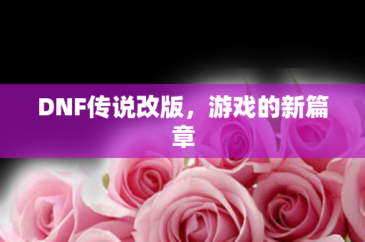 DNF传说改版图片