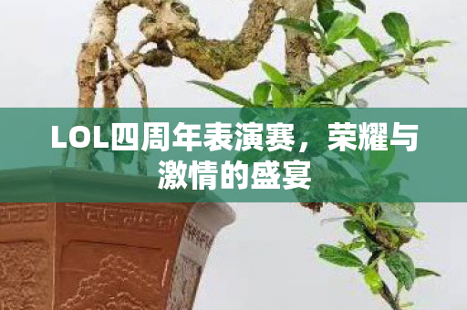 LOL四周年表演赛图片