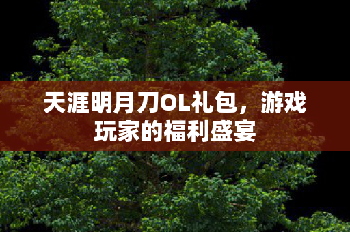 天涯明月刀OL礼包图片
