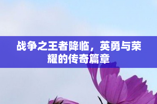 英勇与荣耀的传奇篇章图片