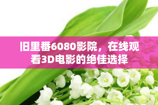 在线观看3D电影的绝佳选择图片