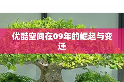 优酷空间在09年的崛起与变迁图片