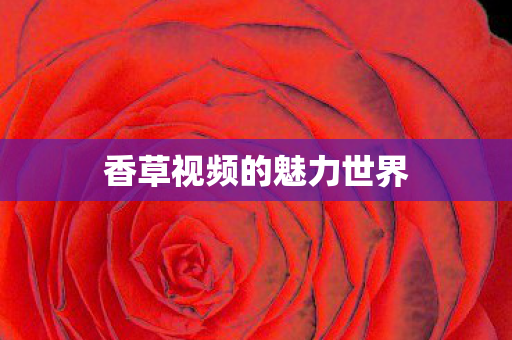 香草视频的魅力世界图片