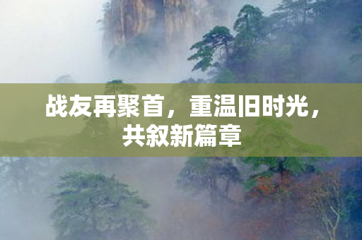 战友再聚首图片