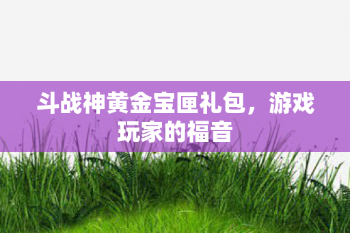 斗战神黄金宝匣礼包图片