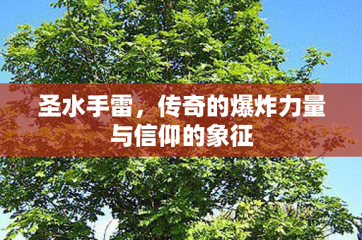 传奇的爆炸力量与信仰的象征图片