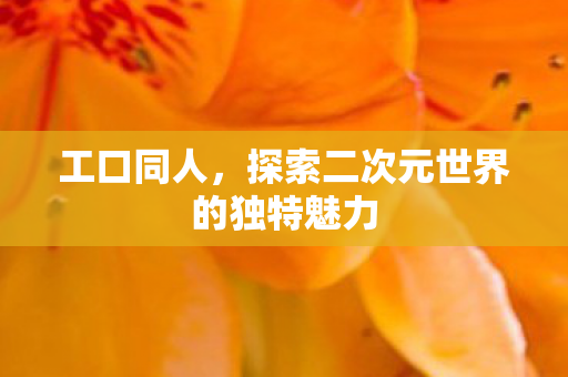 探索二次元世界的独特魅力图片