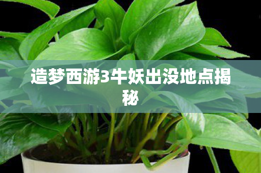 造梦西游3牛妖出没地点揭秘图片