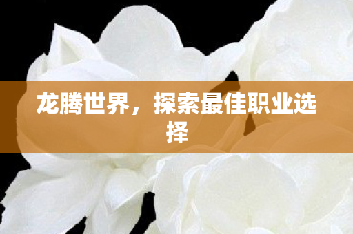 探索最佳职业选择图片