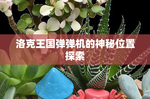 洛克王国弹弹机的神秘位置探索图片