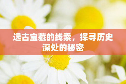 探寻历史深处的秘密图片