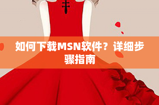 如何下载MSN软件图片
