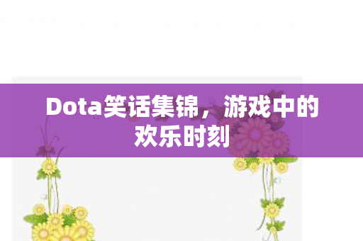 Dota笑话集锦图片