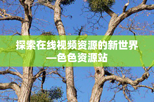 探索在线视频资源的新世界图片