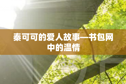秦可可的爱人故事图片