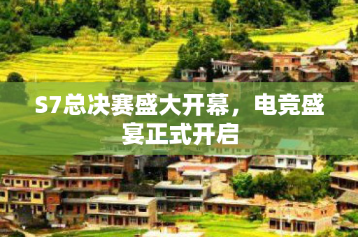 S7总决赛盛大开幕图片
