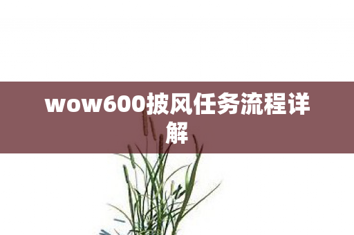 wow600披风任务流程详解图片