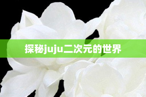 探秘juju二次元的世界图片