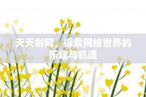 探索网络世界的乐趣与机遇图片
