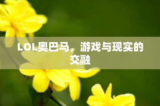 游戏与现实的交融图片