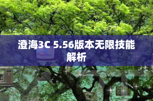 56版本无限技能解析图片