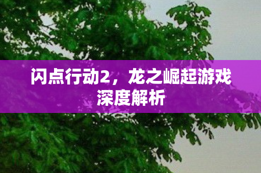 龙之崛起游戏深度解析图片