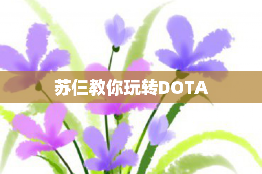 苏仨教你玩转DOTA图片