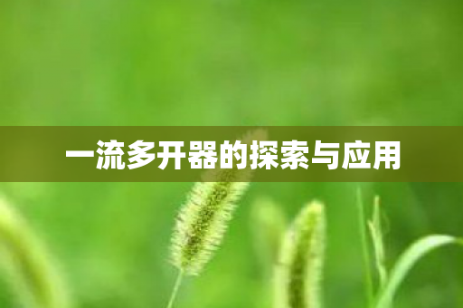 一流多开器的探索与应用图片