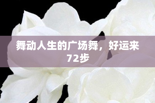 舞动人生的广场舞图片