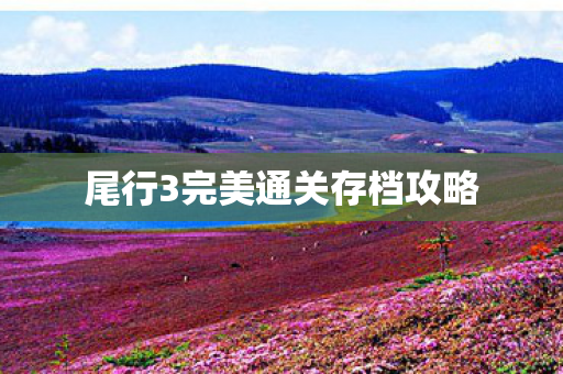 尾行3完美通关存档攻略图片