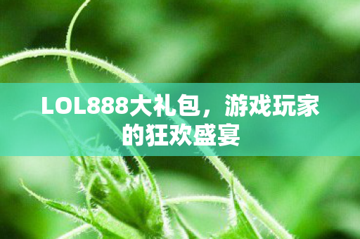 LOL888大礼包图片