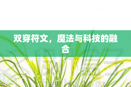 魔法与科技的融合图片