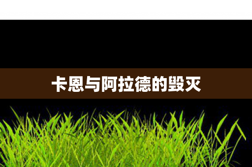 卡恩与阿拉德的毁灭图片