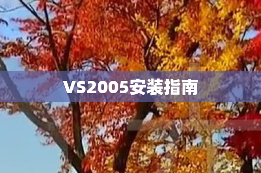 VS2005安装指南图片