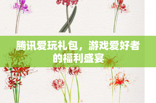 游戏爱好者的福利盛宴图片