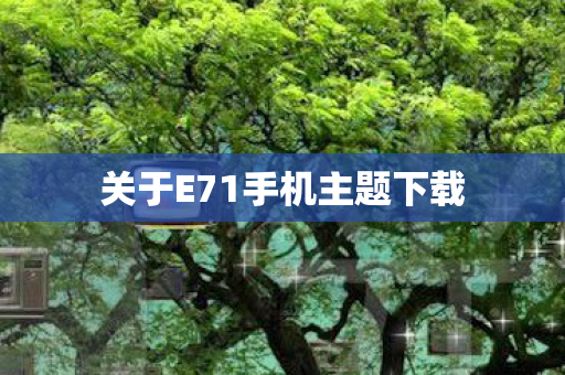 关于E71手机主题下载图片