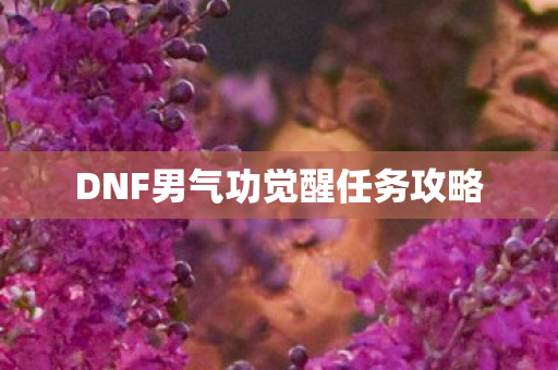 DNF男气功觉醒任务攻略图片