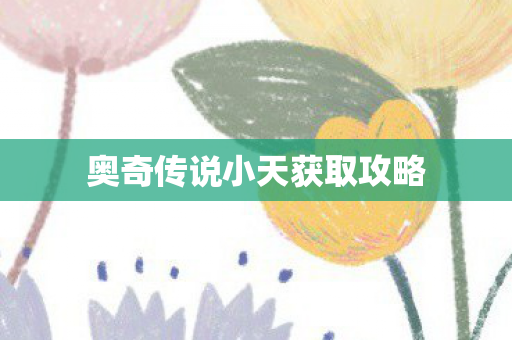 奥奇传说小天获取攻略图片