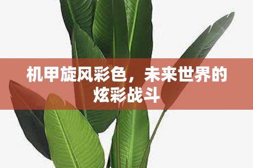 未来世界的炫彩战斗图片